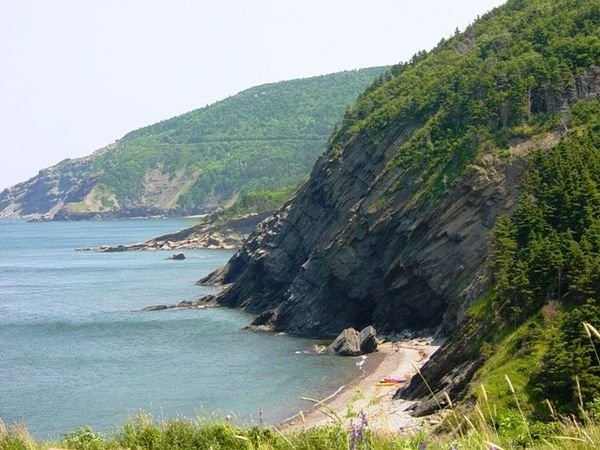Beach at Meat Cove 