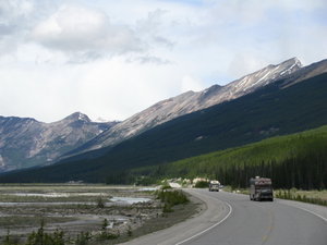 Caravan in the Yukon