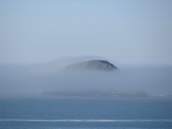 Sea Stacks in the mist