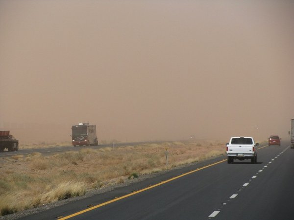 Arizona Dust Storm I-40