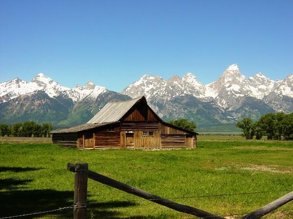 Famous Barn in the Grand Tetons