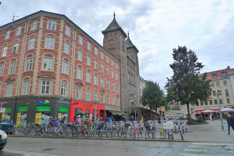 Everyone rides bikes in Copenhagen