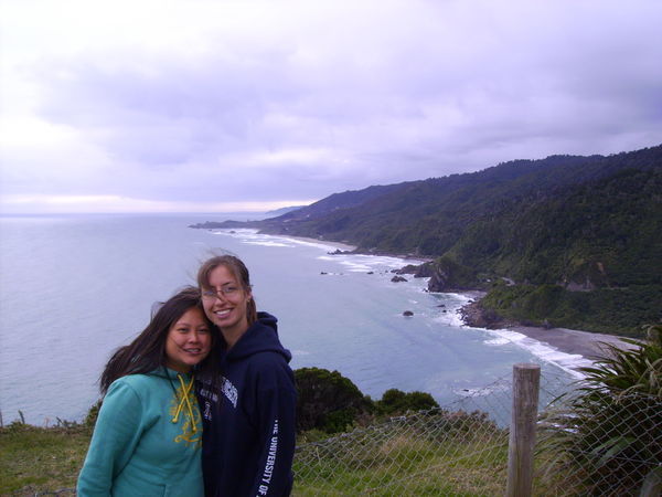 The Tasman Sea shoreline