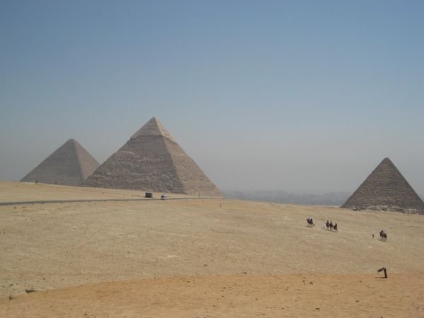 The three pyramids