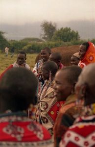 Maasai Women Laughing