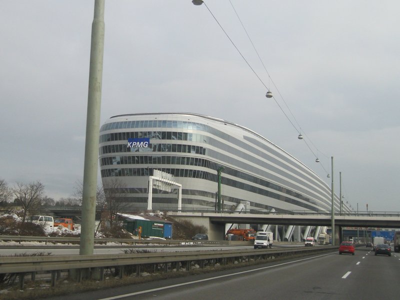 Building at frankfurt airport