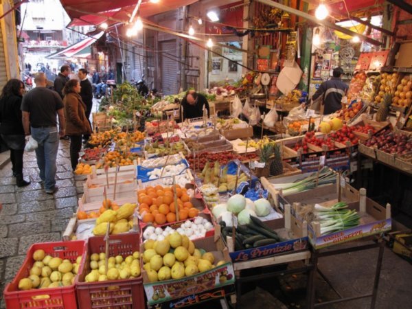 Open Market in Palermo