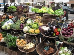 Farmers Market in Beaune