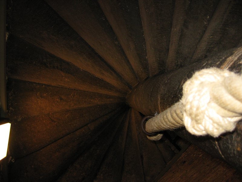 Steps in the Belfry Tower
