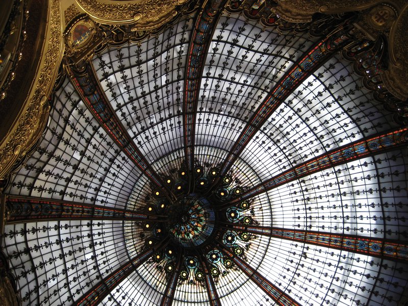 Dome of Huge Department Store