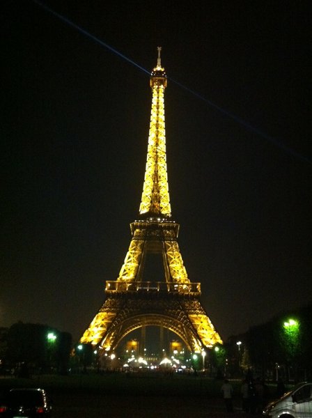 Eiffel Tower at Night