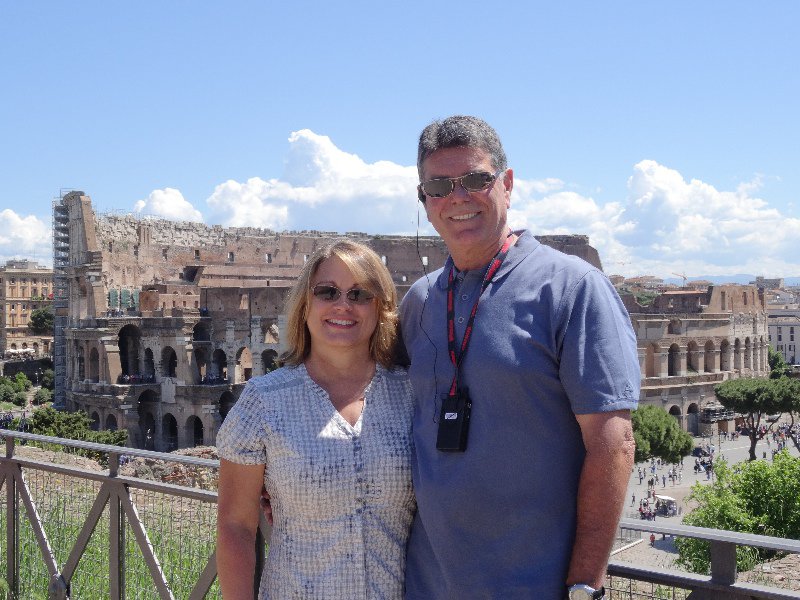 Overlooking the Colosseum