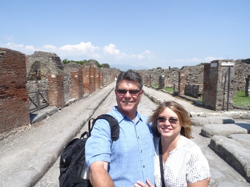 Selfie in Pompeii