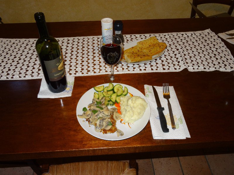 Dinner in Tuscany
