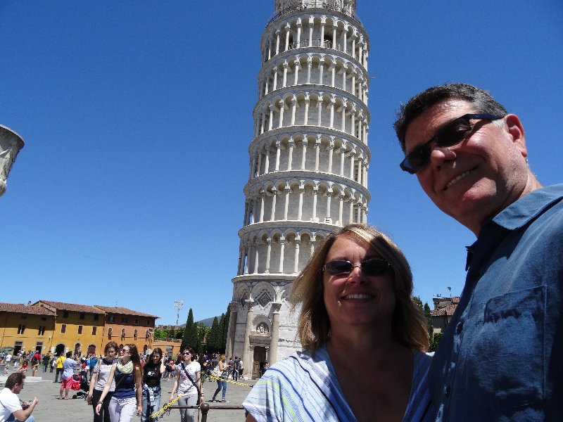 Selfie in Pisa