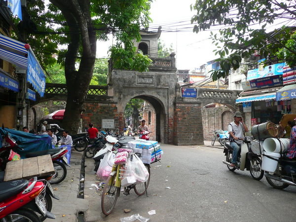 Old city gate - Hanoi 