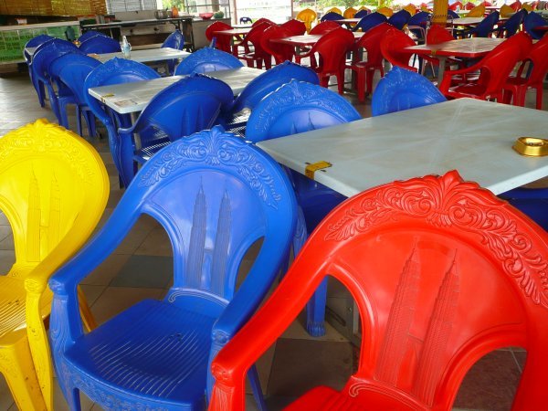 Colourful and Patriotic chairs 