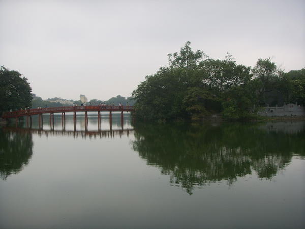 red bridge, hanoi