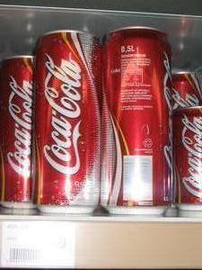 Giant 16oz Coke Cans!