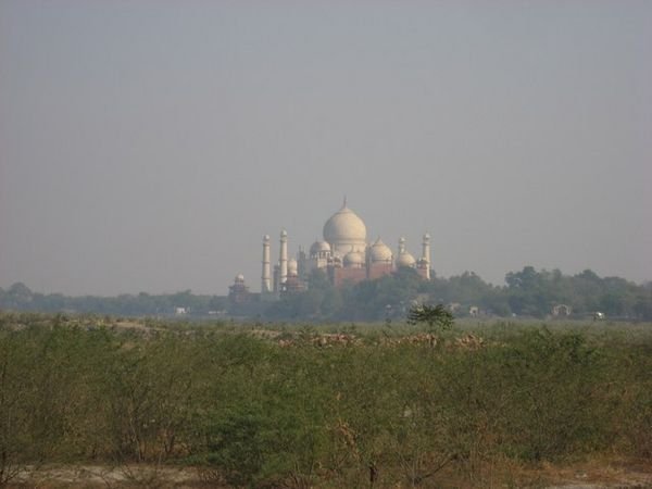 View of the Taj from Jail