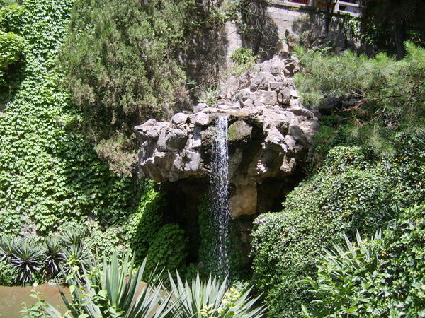 Waterfall at Longmen Caves