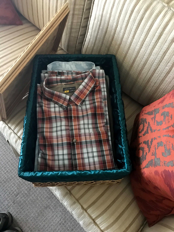 Laundry Delivered in a cute basket