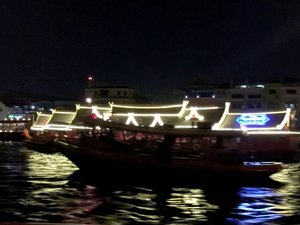 Lighted Boat