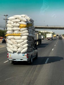 Spotted this truck on the highway heading back to Bangkok