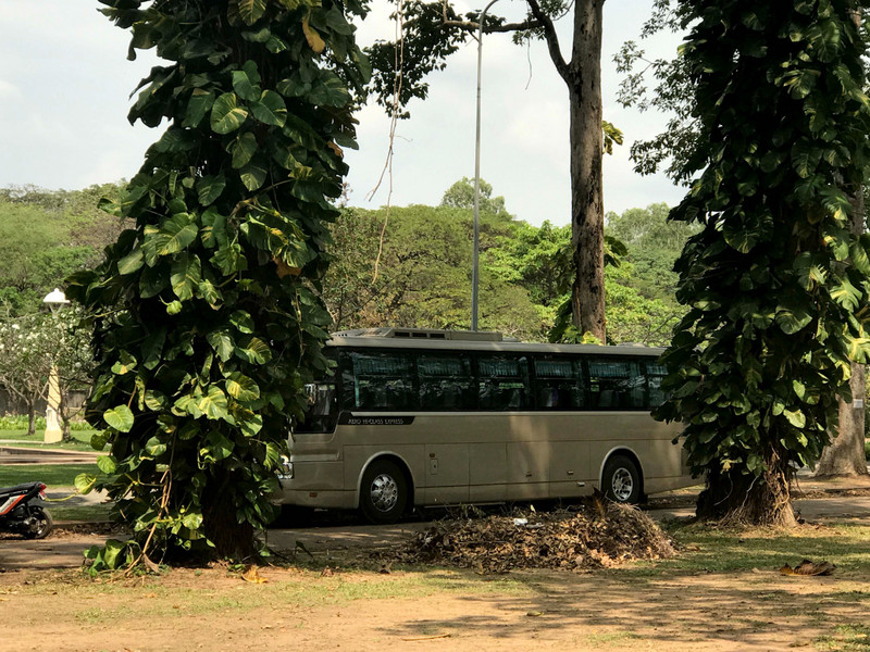 Our tour bus for Siem Reap
