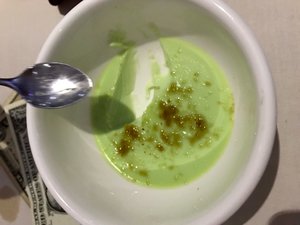 Green tea creme brûlée 