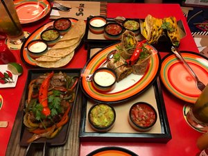 Tacos, Burrito, and Fajitas