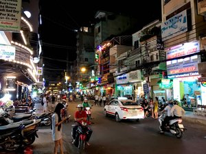 Busy streets of Saigon
