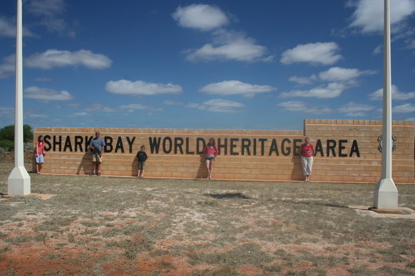 Shark Bay Sign