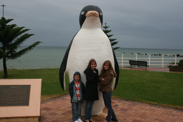 The big penguin at Penguin near Stanley