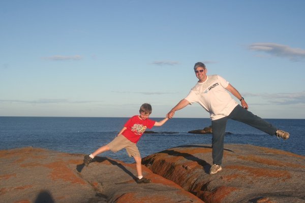 Steve and Samuels attempt at Ballet at the Bay