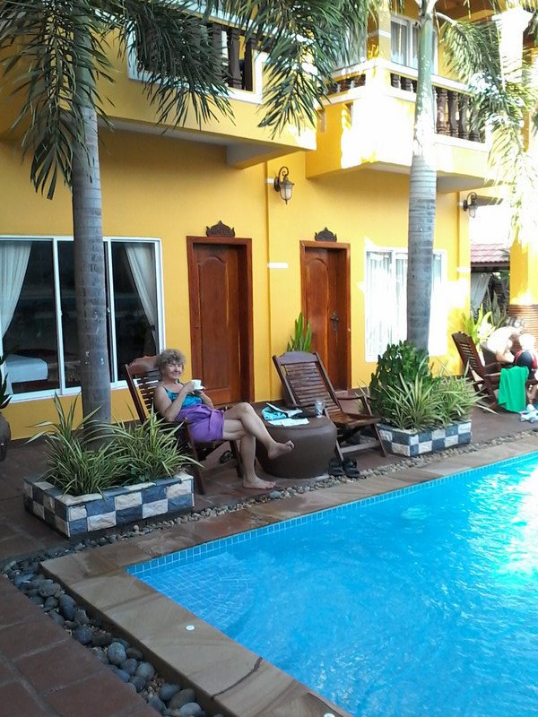 piscine de Ramchang guesthouse