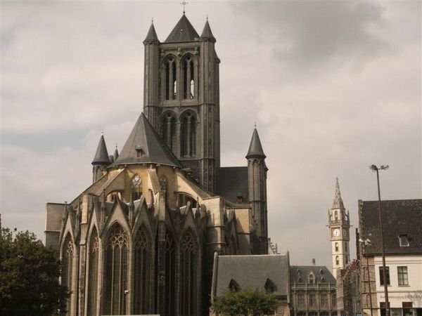 the Kathedral in Ghent