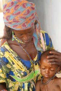 Fulani Mother and Child