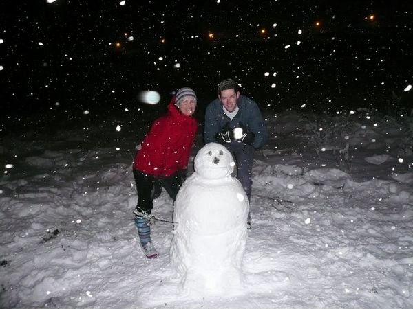 Our first ever Snowman