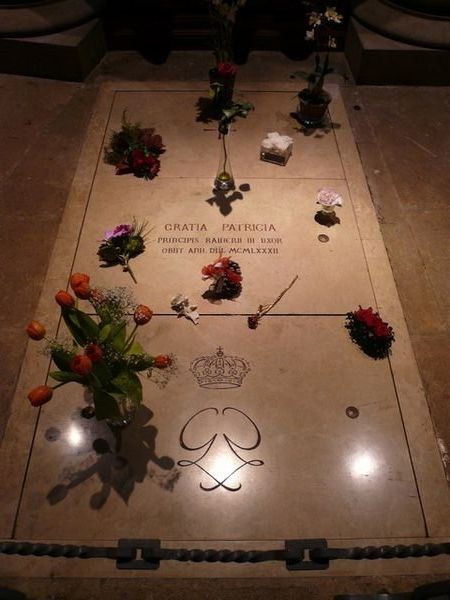 Princess Grace's grave