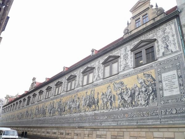 Tile mural in Dresden