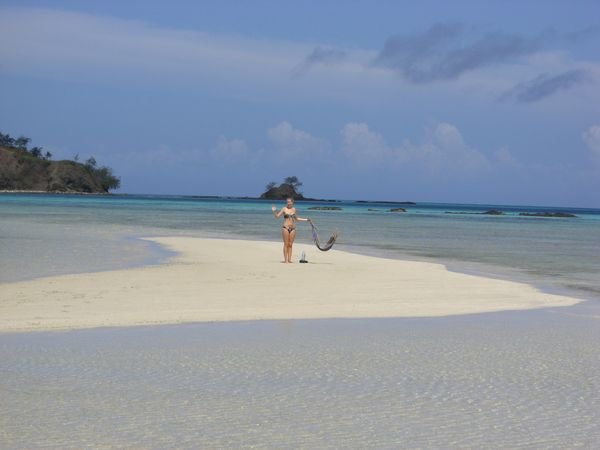 Fiji's empty beaches