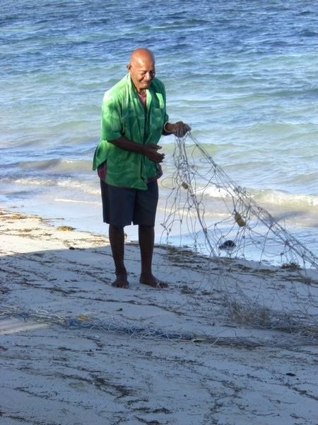 Fiji fisherman
