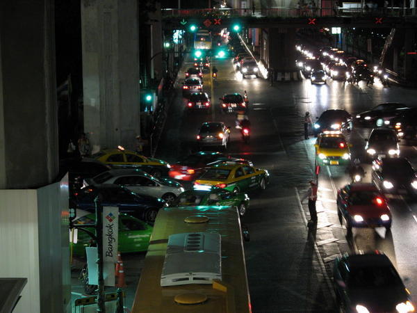 Traffic by night