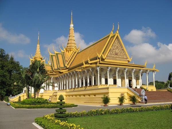 The Grand Palace in Phnom Penh