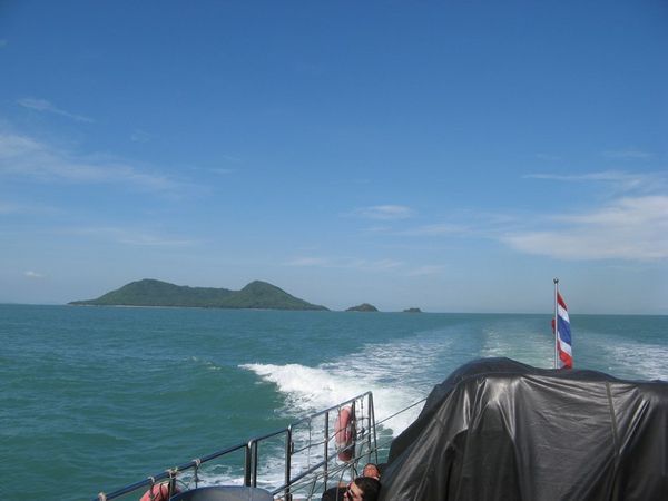 The boat out to Ko Pha Ngan