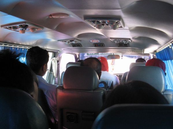 The minibus