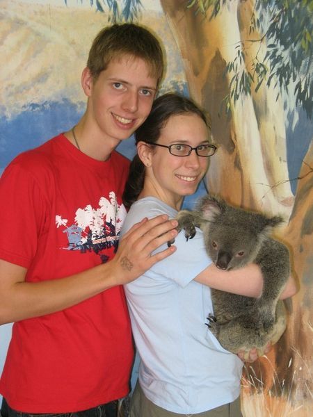 James, Sam and Sienna the Koala