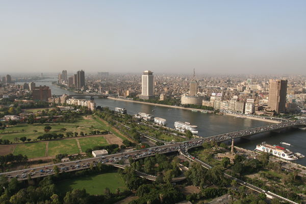 A view down the Nile