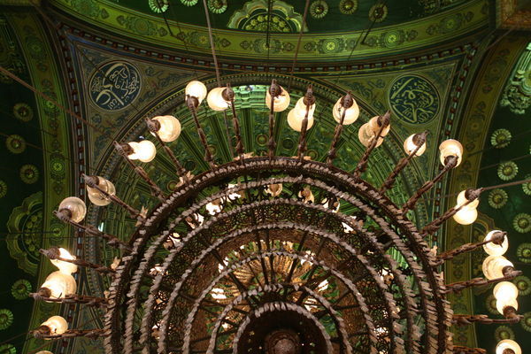 Ceilings and chandeliers